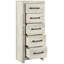 Commode pour femme 5 tiroirs Aristide Grained