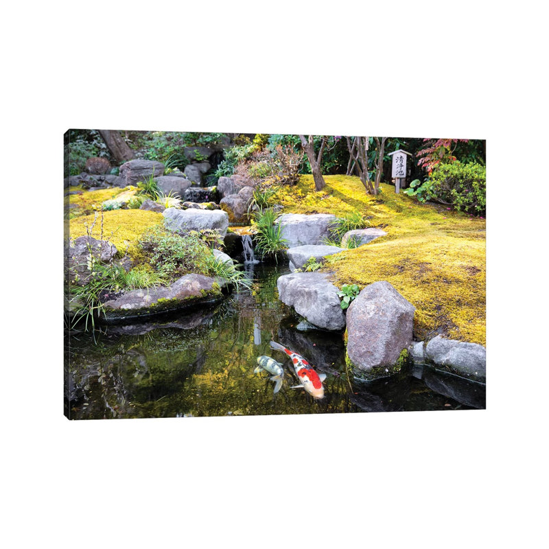 Japanese River by Philippe Hugonnard - Wrapped Canvas Gallery-Wrapped Canvas Giclée, 20.32 cm H x 30.48 cm W