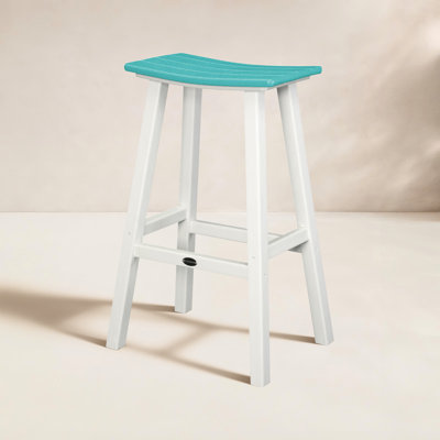 POLYWOOD® Contempo Saddle Bar Stool