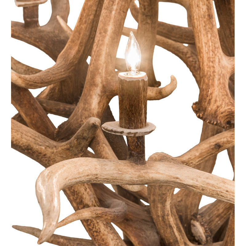 Rustic Lodge 8 - Light Chandelier