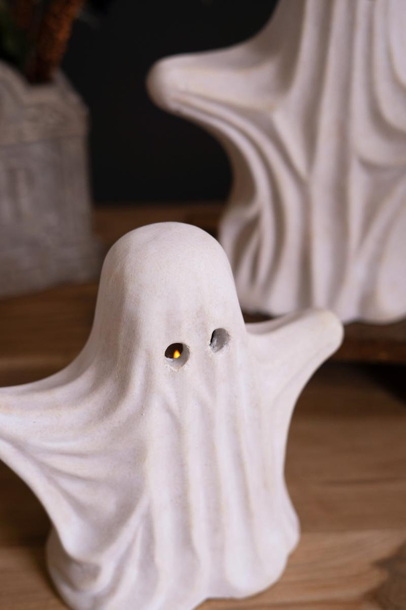 2-Piece Tabletop Ghost Decor Set