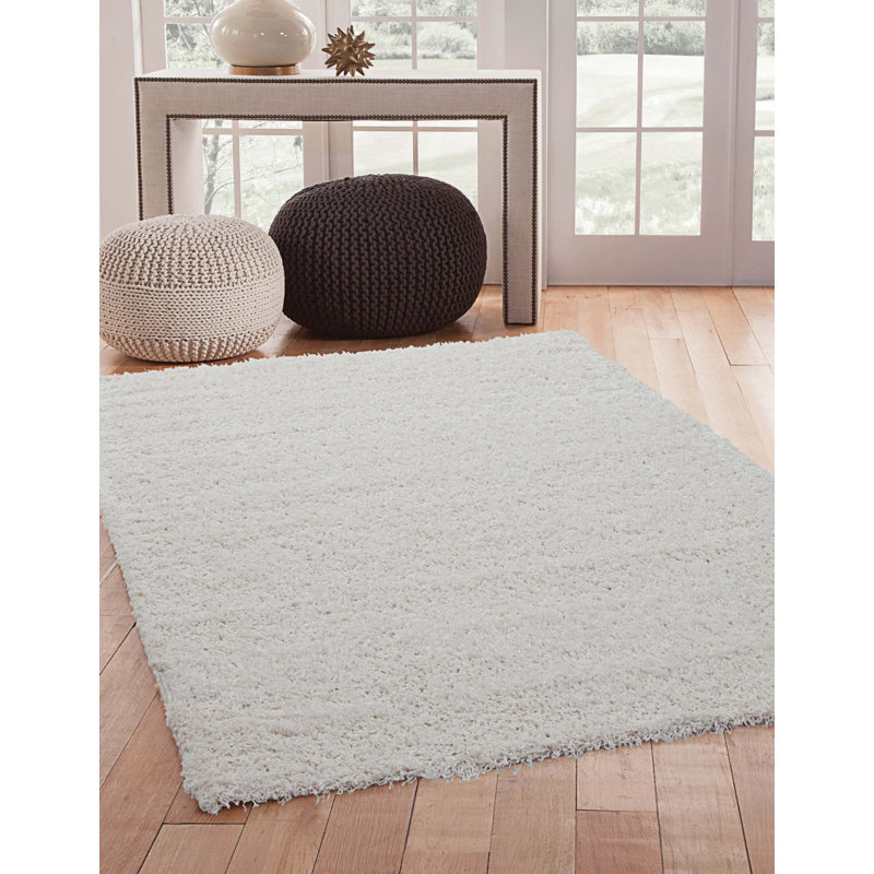 Tapis à longs poils, Rectangle 5 pi 3 po x 7 pi 6 po