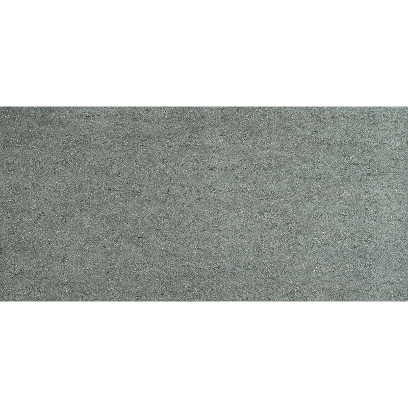 Storm 12'' W x 24'' L Porcelain Stone Look Singular Tile, Steel