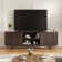 Rectangular TV Stand for TVs up to 75" with Open Shelf