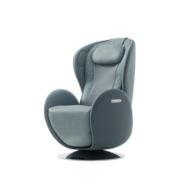Nouhaus Luna Heated Massage Chair,Full Body Massaging Zero-Gravity Leisure Recliner with Low-Noise 3D Massage and Dual Sound Systems Modern Massage Chairs (Aqua Blue)