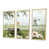 Toile naturelle avec cadre flottant