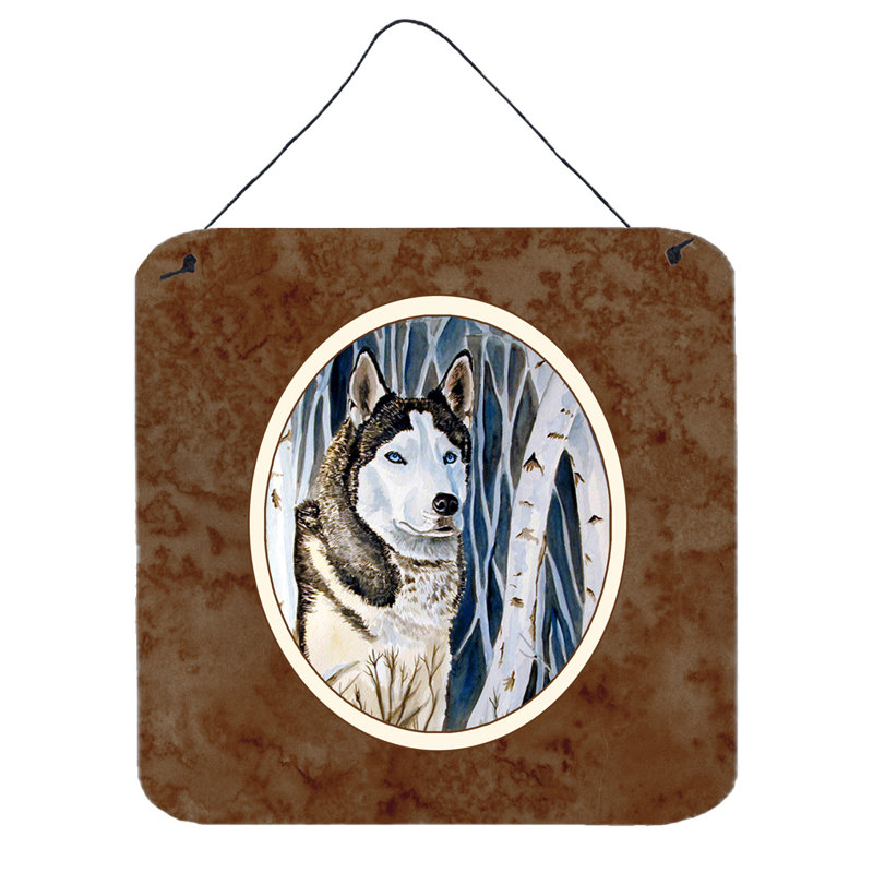 Décoration murale husky sibérie