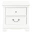 Table de chevet Traditional, 5 tiroirs, blanc