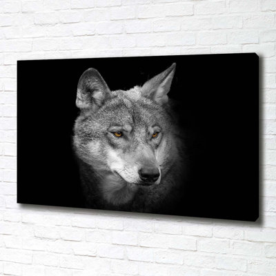 Wolf - Wrapped Canvas Print