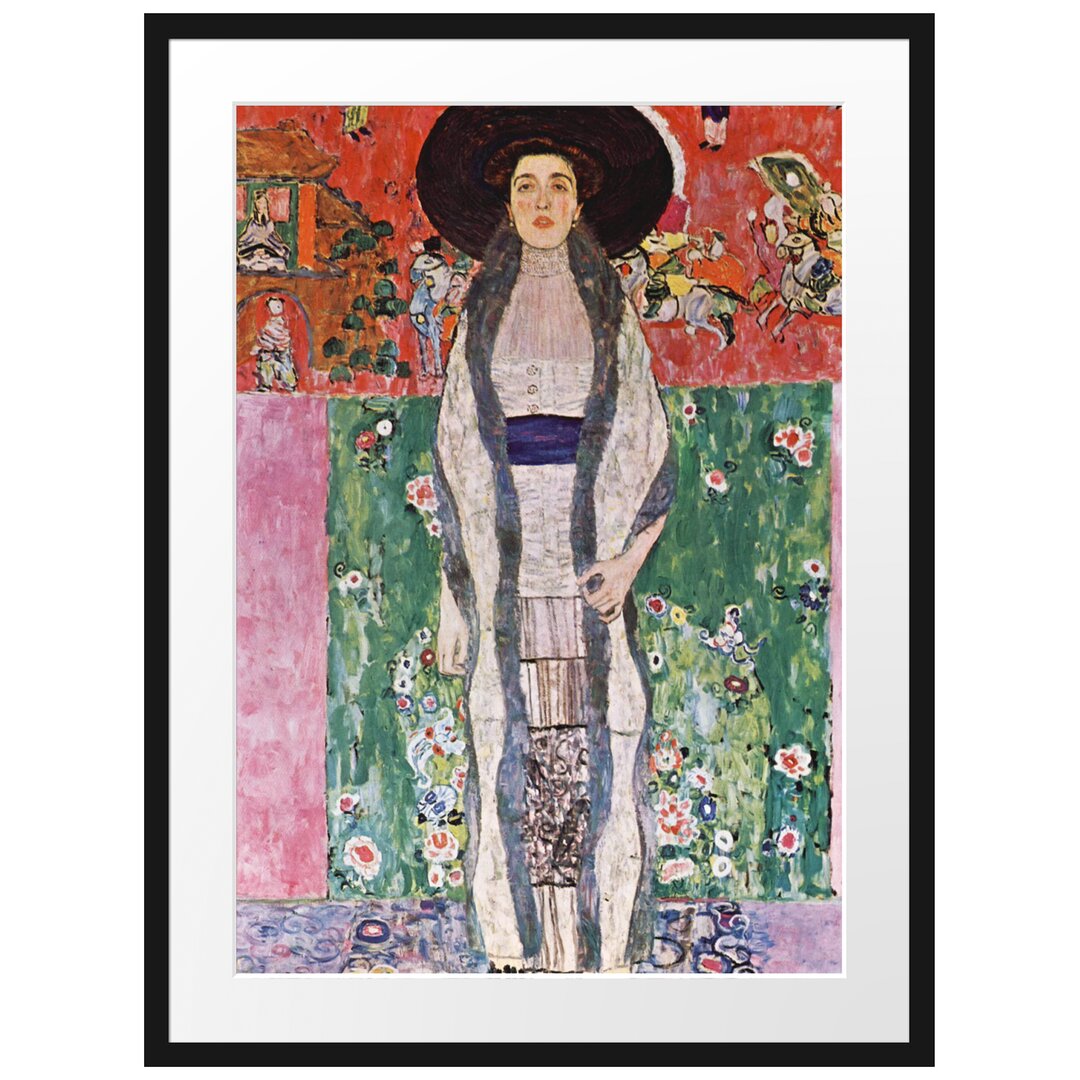 Gerahmter Kunstdruck Adele Bloch-Bauer II von Gustav Klimt