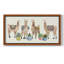 «Llama Party», reproduction d'un seul cadre photo sur toile-425697871