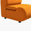 Chaise d'appoint en velours 33,46 po Josman-1182299644
