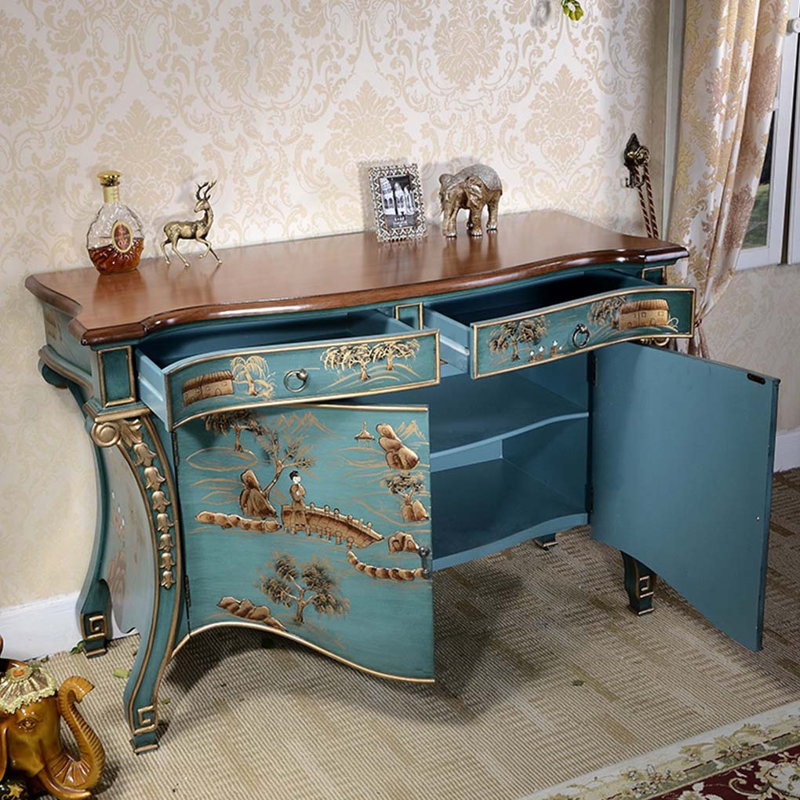Buffet Classical Painted, Bleu