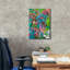  «Crazy Abstract Gardens No. 4» par Lindsey McAlister, art mural sur toile, 18 po x 26 po