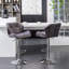 Tabouret de bar en velours à hauteur réglable et pivotant, ensemble de 2-953876224