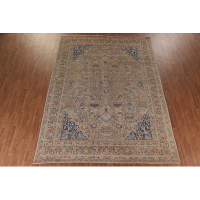 Tapis traditionnel illustré 10 x 13