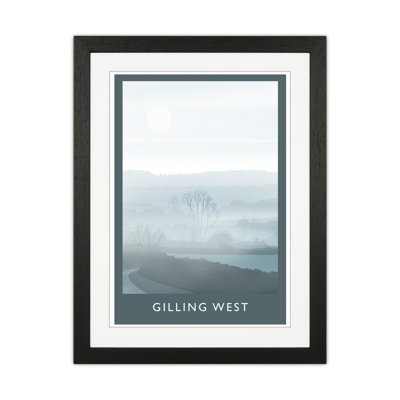 Gilling West (Winter) Portrait 1 Piece Wall Art