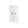 1G Combination Duplex Outlet And USB-A + C Charger / With Logo 