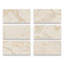 Carreau de porcelaine et de plancher 24 po x 48 po American Onyx-124871274