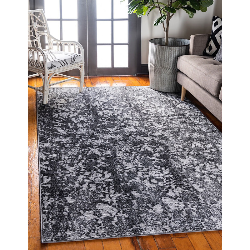 Tripp Abstract Indoor Rug, Rectangle 4' x 6'