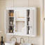Armoire à pharmacie murale avec 4 tablettes-864739314