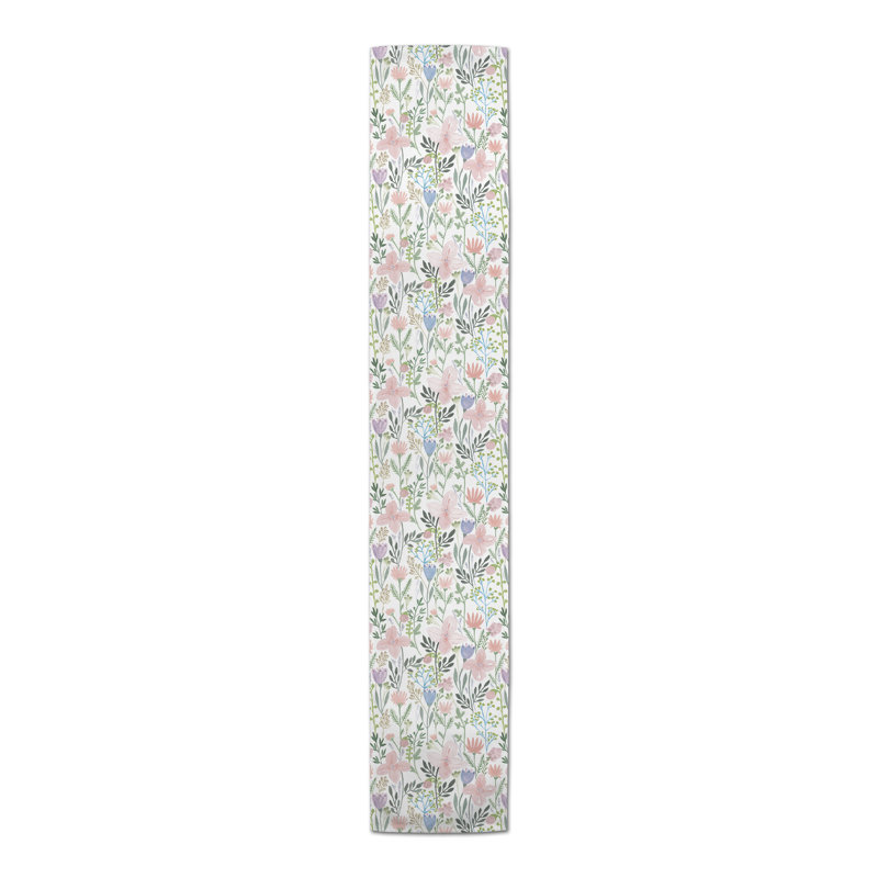 Floral Table Runner, 72" L x 16" W