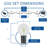 Doyne 100ft Outdoor LED 67 - Bulb Globe String Light (End to End Connectable)-712877493-708438460