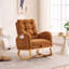 Chaise berçante d'intérieur, chaise berçante rembourrée, chaise berçante d'intérieur, chaise berçante avec repose-pieds-556794755