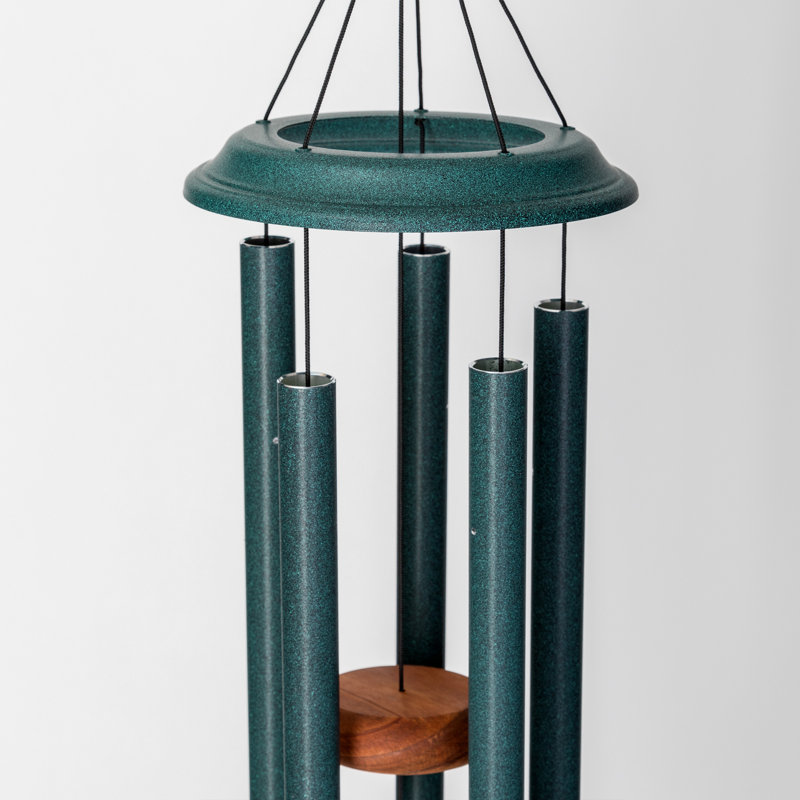 Shenandoah Melodies Aluminum Wind Chime, H 29 po x l 7 po x P 7 po, Vert