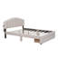 Lit plateforme tapissier Teddy-1981837845