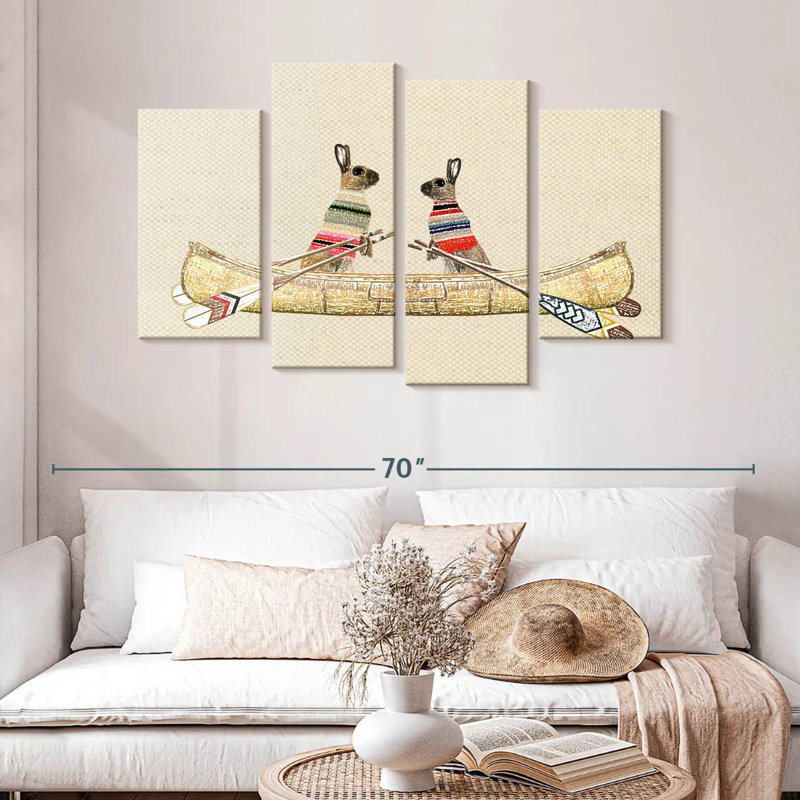 Brampt Rabbit Linen, 32" H x 52" W