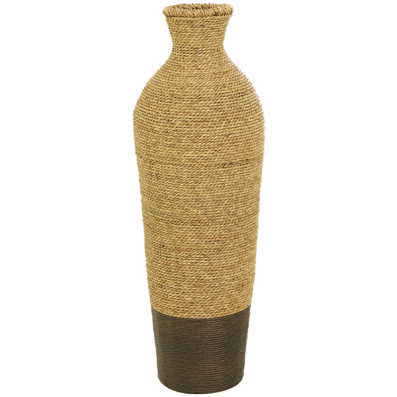 Vase de table Wolton brun / brun foncé, H 33,05 po x l 11 po x P 10,95 po