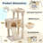 Altero Carpet 36'' H Cat Tree Platforms and Condos Included-925092522