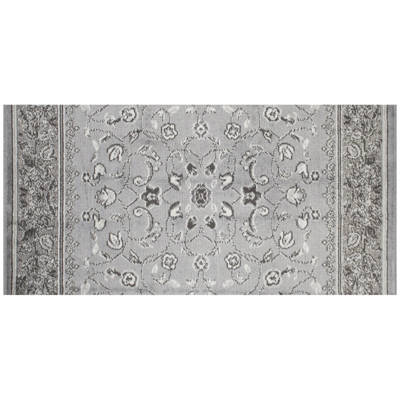 Tapis oriental gris Pinedale, Rectangle 2 pi 2 po x 3 pi 5 po
