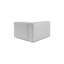 Élégant canapé 1 place, gris clair, 25,6 po x 16,9 po x 26,0 po | Structure 100% charme, tissu 100% lin, rembourrage en mousse à 32 motifs | Pieds en plastique élégants, parfaits pour les salons modernes et les espaces confortables-1345945287-1345945286
