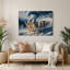 Chiens, art mural gris russe Ovcharka-1616628662