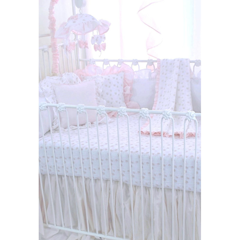 Drap-housse pour lit de bébé 100% coton
