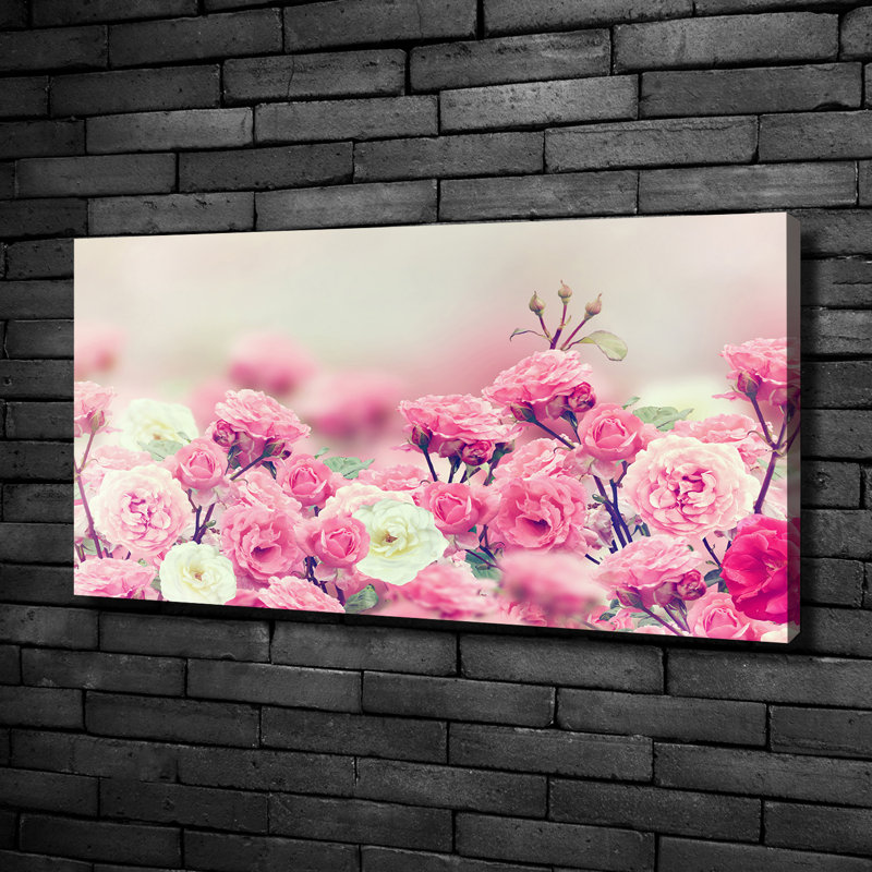 Flowers Of Wild Rose - Wrapped Canvas Print