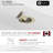 STYLISH Élan Brushed Gold Pop-Up Bathroom Sink with Overflow
