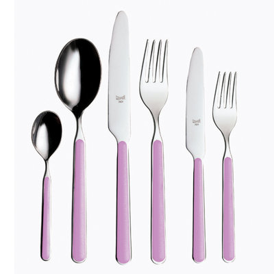 Fantasia Flatware Set - 36 Pieces - Lilac
