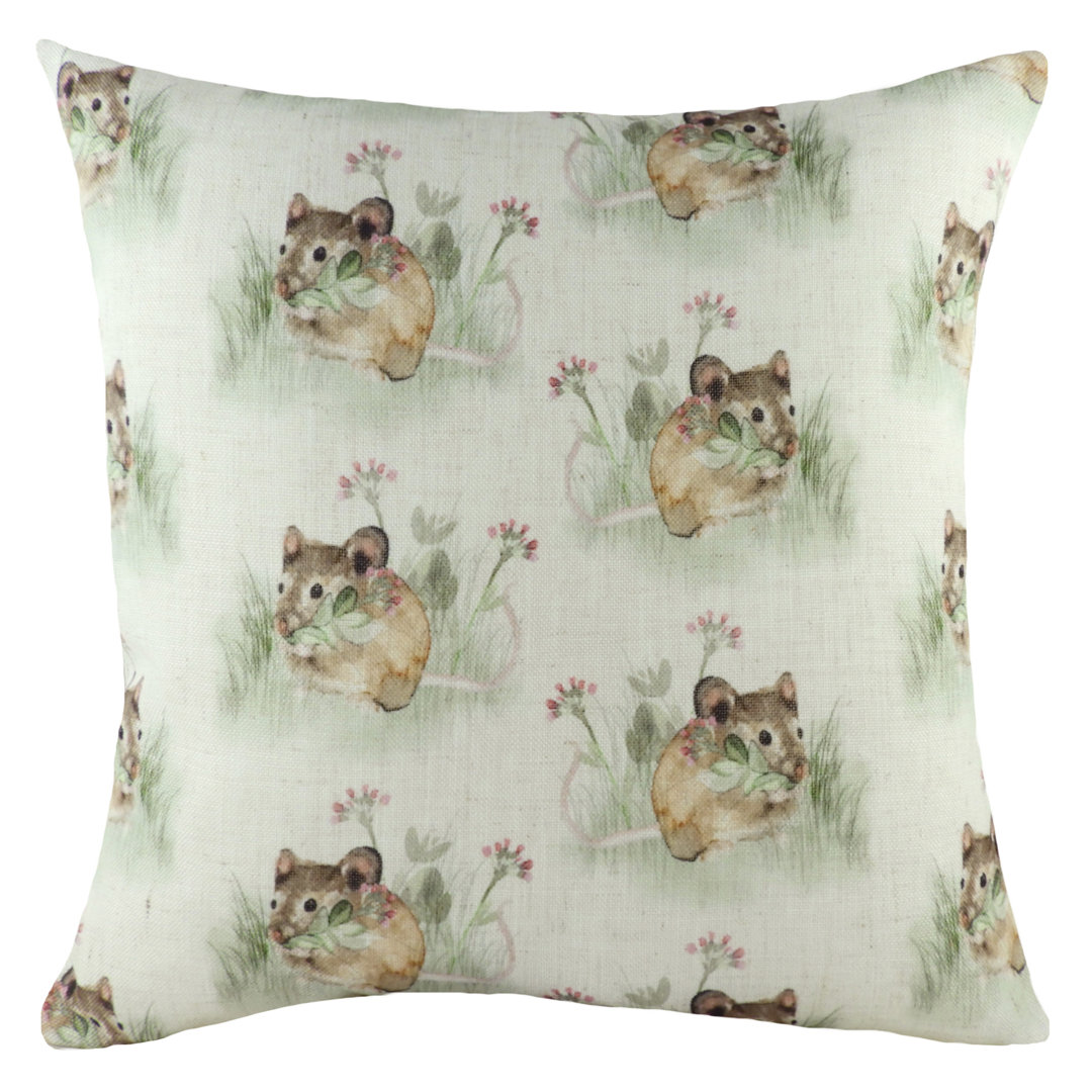 Floral Square Cushion