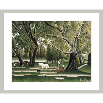 «Summer» par Henri Rousseau - Impression Giclée sur cadre