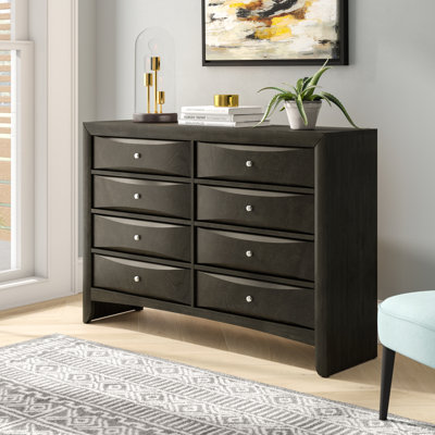Houchins 8 Drawer 59" W Double Dresser