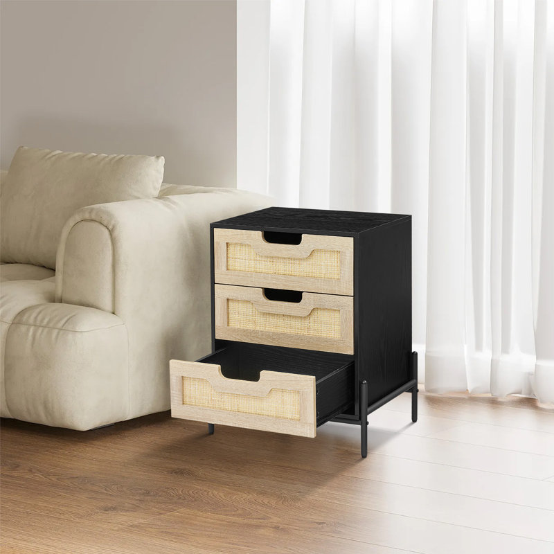 48 cm W Bedside Table