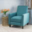 Fauteuil inclinable manuel en similicuir de 27 po de largeur Licause-133582424