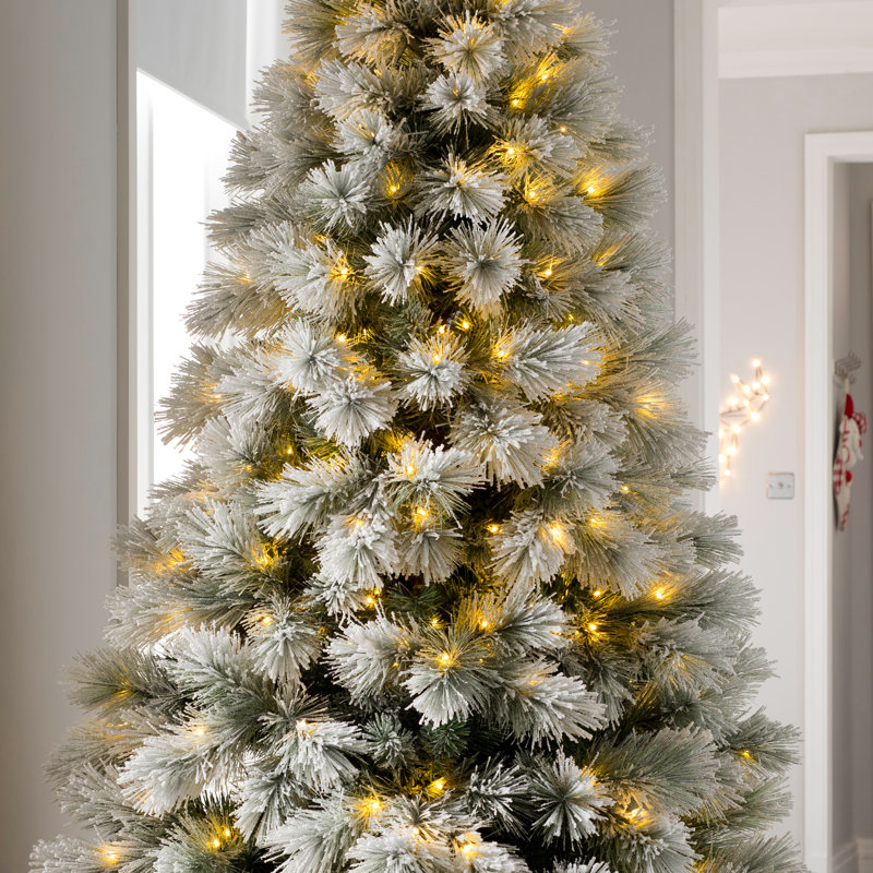 4.99' H Lighted Artificial Pine Christmas Tree