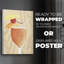 Tropical Cocktail I - Impression sur toile seulement - NON CADRE-1047591233