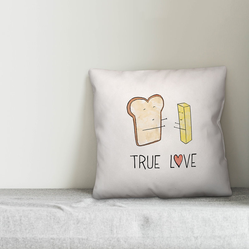 Throw Pillow, 16"H x 16"W