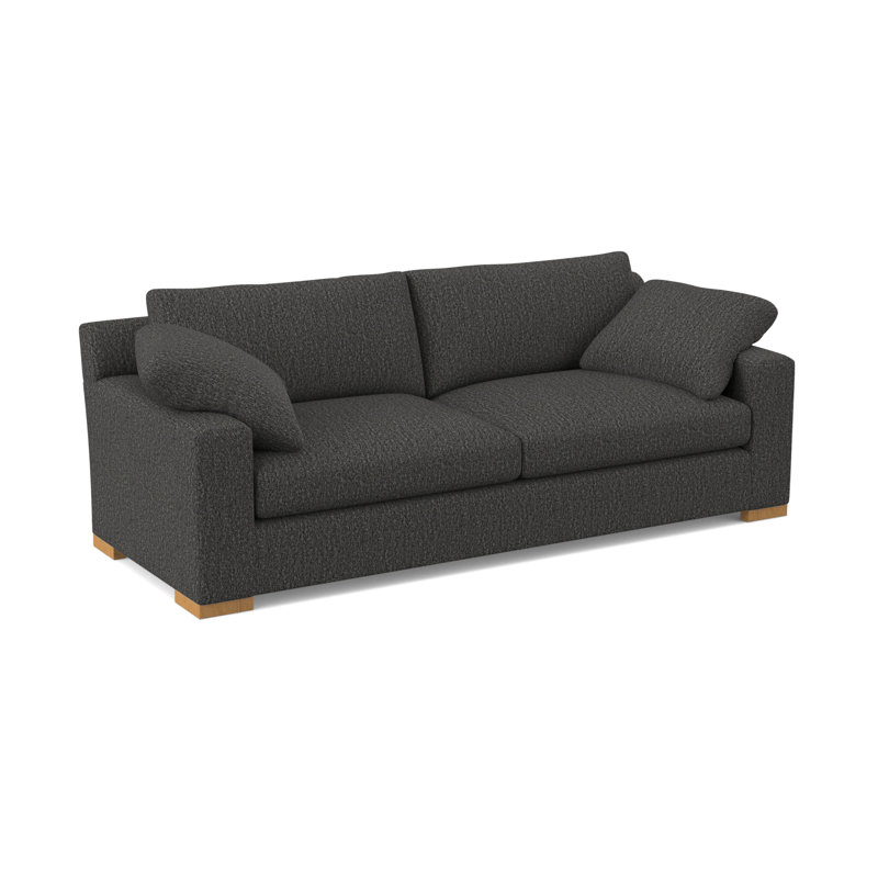Morgan Sofa, Amber, Margaret Tangelo Polyester Blend