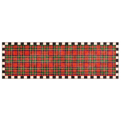 Royal Stewart Tartan Red Washable Rug